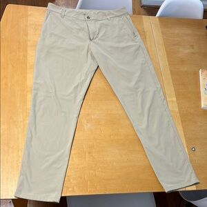 Lululemon Athletica Tan Chinos Lightweight Cotton